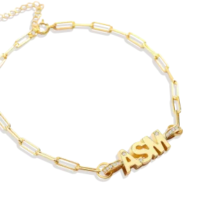 Mini Initial Custom Bracelet