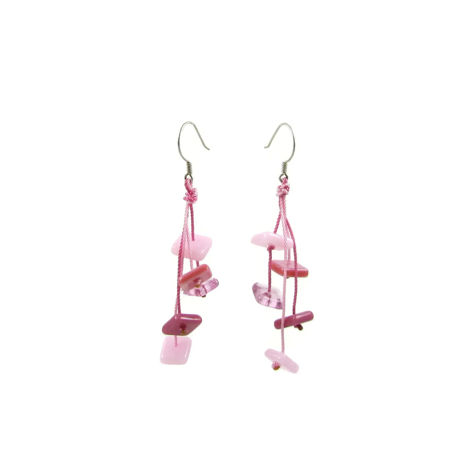 Zen Glass Earrings - Green